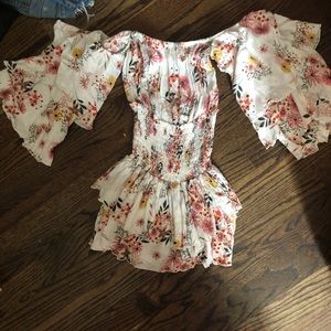 Planet Blue romper / skort bottom